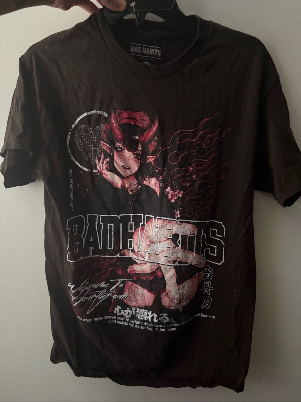 Bad Habits Hot Topic Shirt M